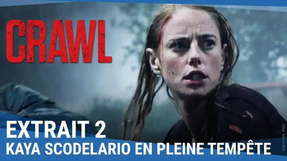 Wideo do filmu Pełzająca śmierć — Kaya Scodelario en pleine tempête VOST