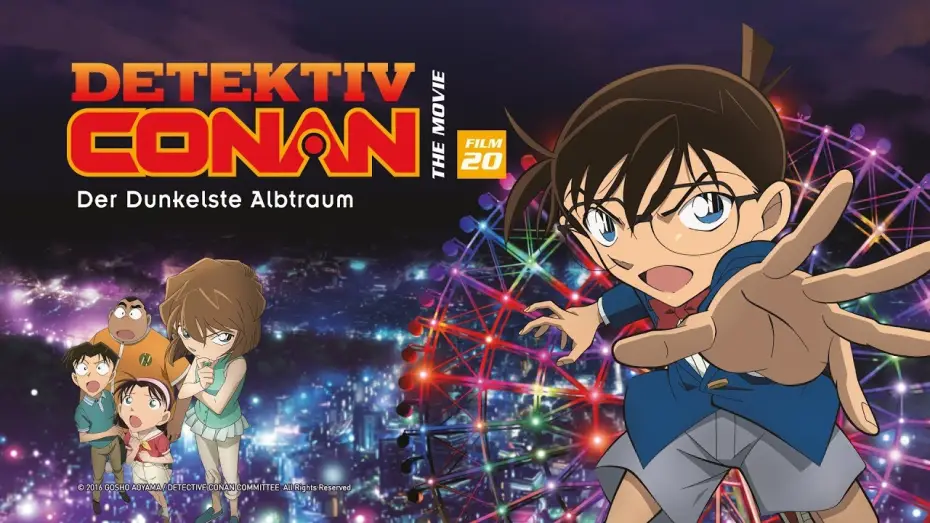 Wideo do filmu 名探偵コナン 純黒の悪夢（ナイトメア） — Detektiv Conan - 20. Film: Der dunkelste Albtraum (Trailer)