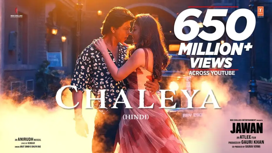 Wideo do filmu जवान — JAWAN: Chaleya (Hindi) | Shah Rukh Khan | Nayanthara | Atlee | Anirudh | Arijit S, Shilpa R | Kumaar