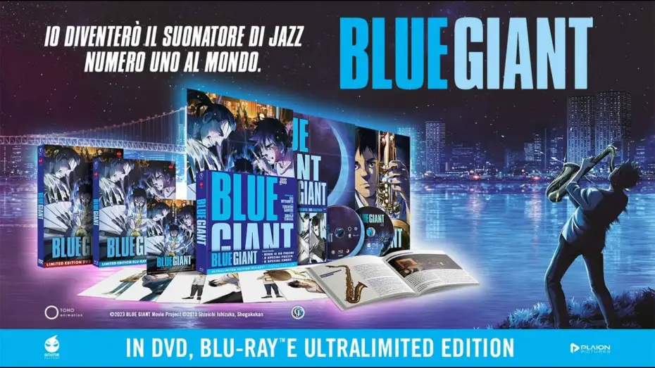 Wideo do filmu BLUE GIANT — Blue Giant - Disponibile in home video