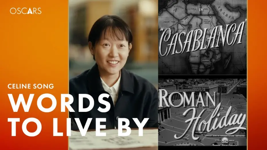 Wideo do filmu Poprzednie życie — Celine Song's "Words to Live By" | 'Past Lives' Oscars