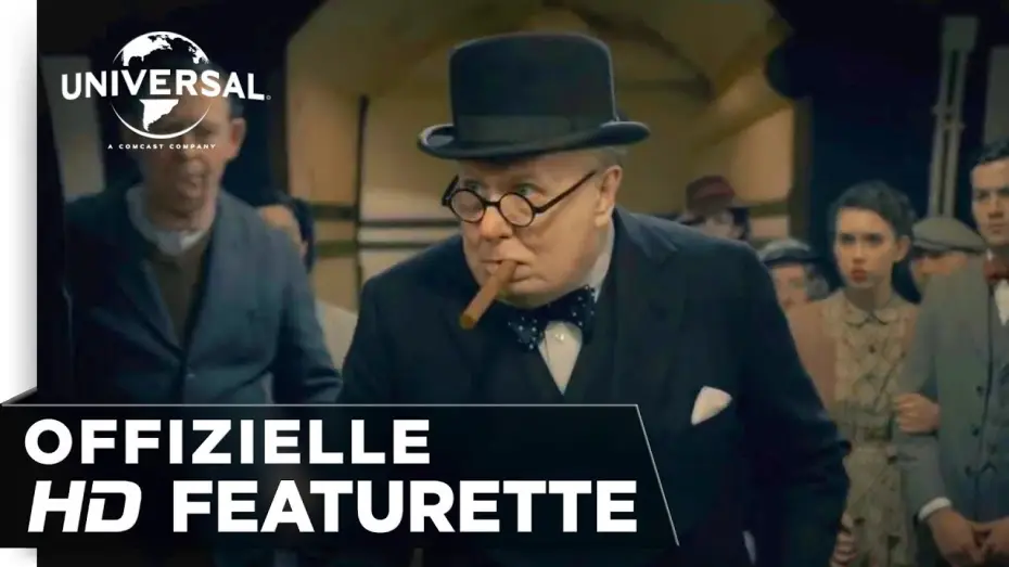 Wideo do filmu Czas mroku — Die dunkelste Stunde - Featurette "Man behind Legend" deutsch/german HD