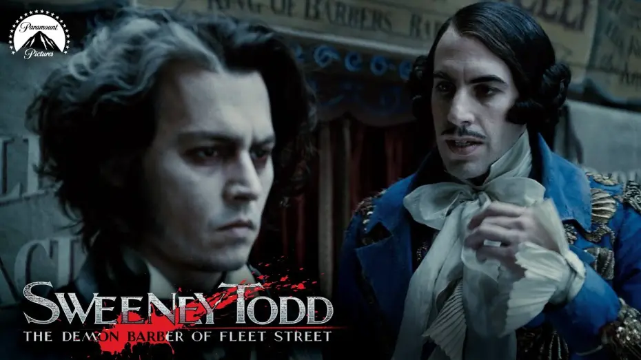 Wideo do filmu Sweeney Todd: Demoniczny golibroda z Fleet Street — Shave Contest Scene