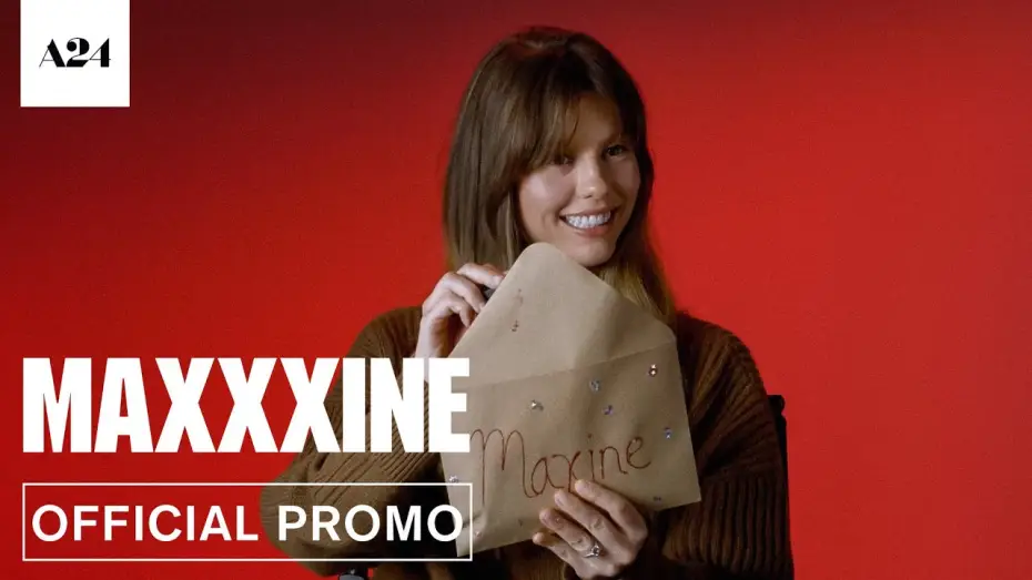 Wideo do filmu MaXXXine — Mia Goth Reads MaXXXine Fan Mail - Official Promo