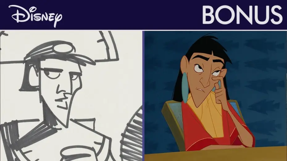 Wideo do filmu Nowe szaty króla — Kuzco, l’empereur mégalo - Storyboards vs Film : Comparaison scène par scène du « Dîner » | Disney