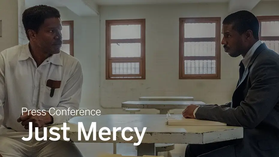 Wideo do filmu Tylko Sprawiedliwość — Press Conference: Just Mercy