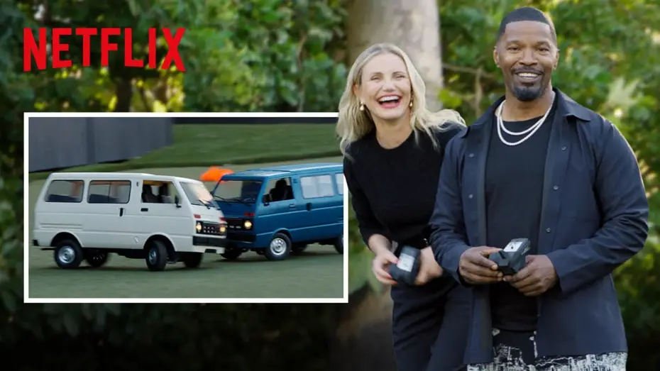 Wideo do filmu Znowu w akcji — Cameron Diaz and Jamie Foxx Flex Their Getaway Driver Skills
