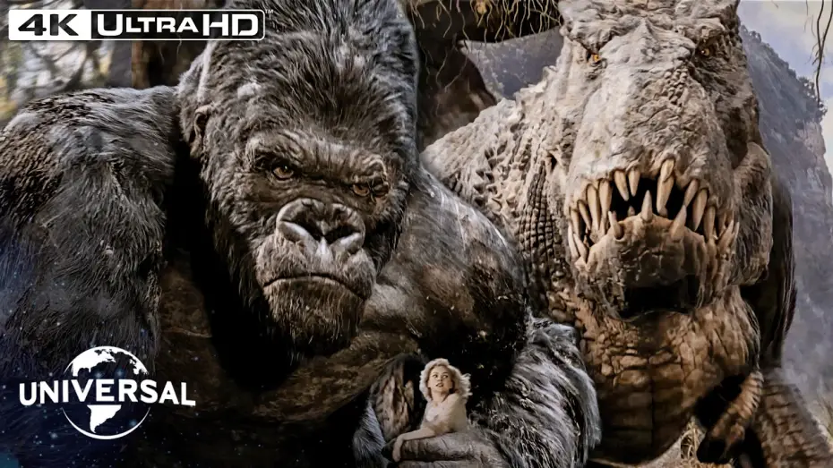 Wideo do filmu King Kong — Kong Saves Ann From the V. rex's