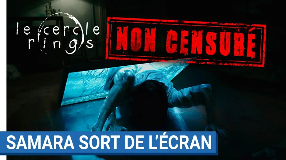 Wideo do filmu Rings — LE CERCLE - RINGS - Samara sort de l'écran (version non censurée)