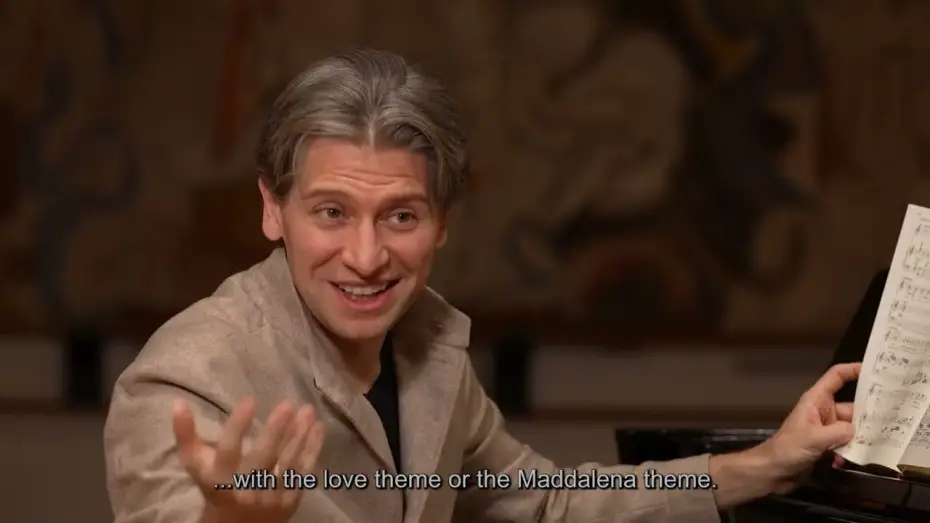 Wideo do filmu The Metropolitan Opera: Andrea Chénier — Daniele Rustioni on the Music of Giordano’s Andrea Chénier