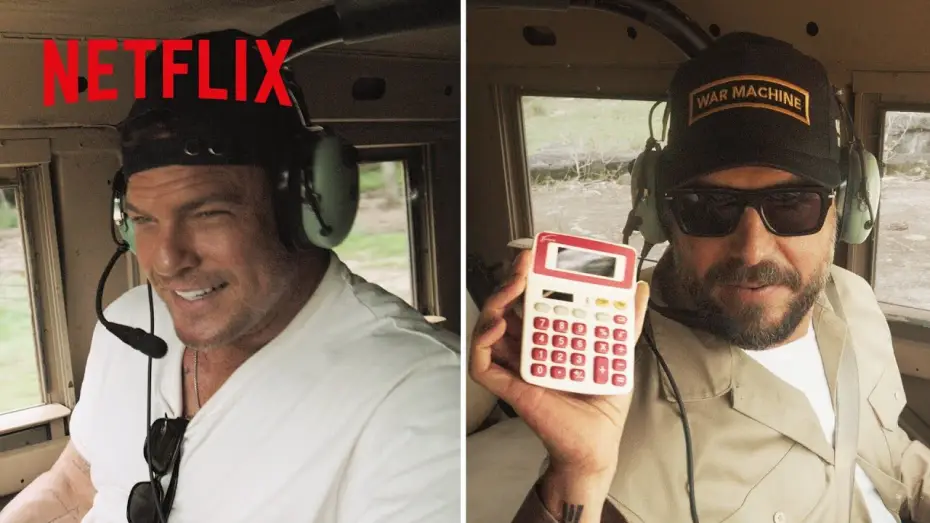Wideo do filmu War Machine — Patrick Hughes Challenges Alan Ritchson to Beat the Machines