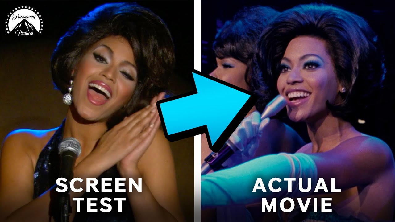 Wideo do filmu Dreamgirls — Beyoncé Behind The Scenes of Dreamgirls: Screen Test vs. Movie Scene