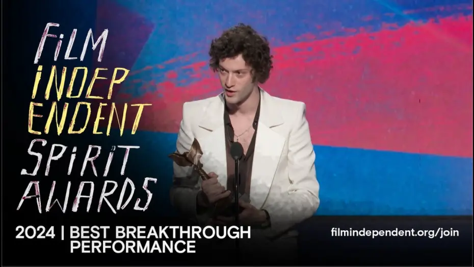 Wideo do filmu Przesilenie zimowe — DOMINIC SESSA wins BEST BREAKTHROUGH PERFORMANCE at the 2024 Film Independent Spirit Awards