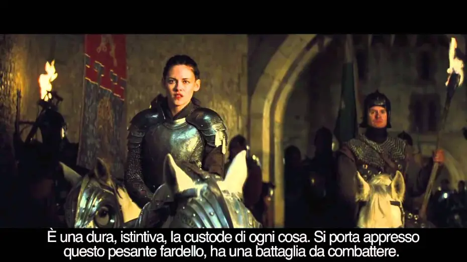 Wideo do filmu Królewna Śnieżka i Łowca — Kristen Stewart: la bellissima eroina di Biancaneve e il Cacciatore (sottotitoli in italiano)