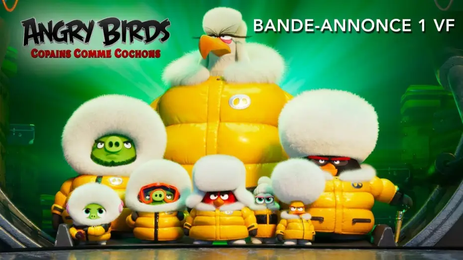 Wideo do filmu Angry Birds: Film 2 — Angry Birds : Copains Comme Cochons - Bande Annonce [VF]