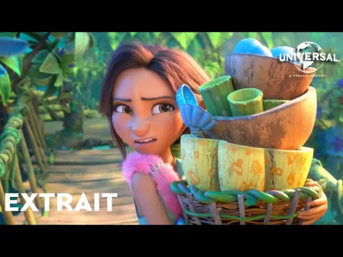 Wideo do filmu Krudowie 2: Nowa era — Les Croods 2 : Une Nouvelle Ère - Extrait "Corvées matinales" VOST [Actuellement au cinéma]