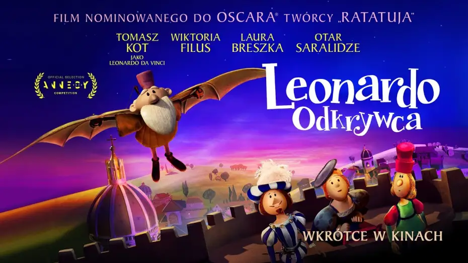Wideo do filmu Leonardo. Odkrywca — Zwiastun PL