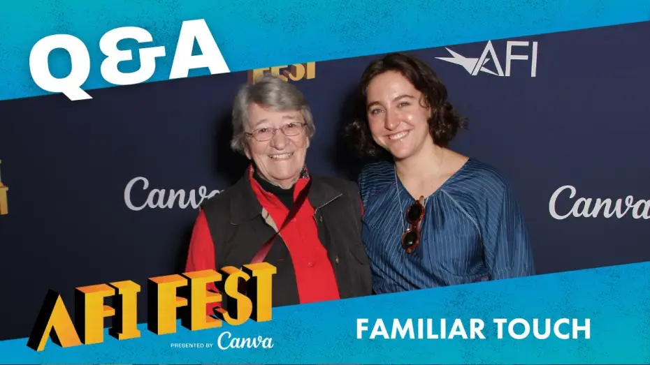 Wideo do filmu Familiar Touch — FAMILIAR TOUCH Q&A at AFI Fest