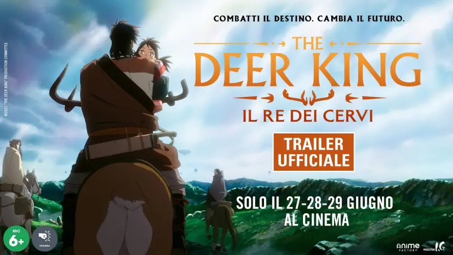 Wideo do filmu 鹿の王 ユナと約束の旅 — The Deer King - Il Re dei Cervi - Trailer Italiano Ufficiale