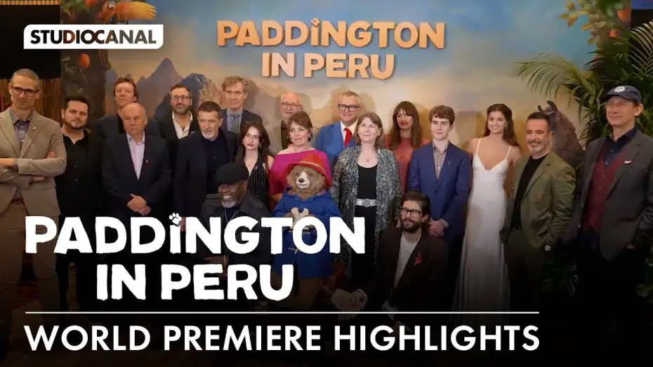 Wideo do filmu Paddington w Peru — World Premiere Highlights