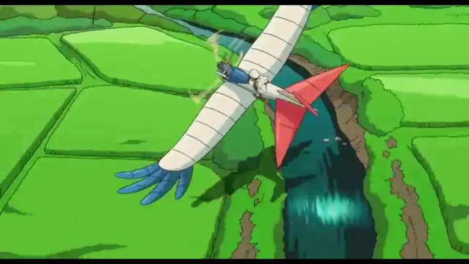 Wideo do filmu Zrywa się wiatr — The Wind Rises "Flying Through Town" Clip