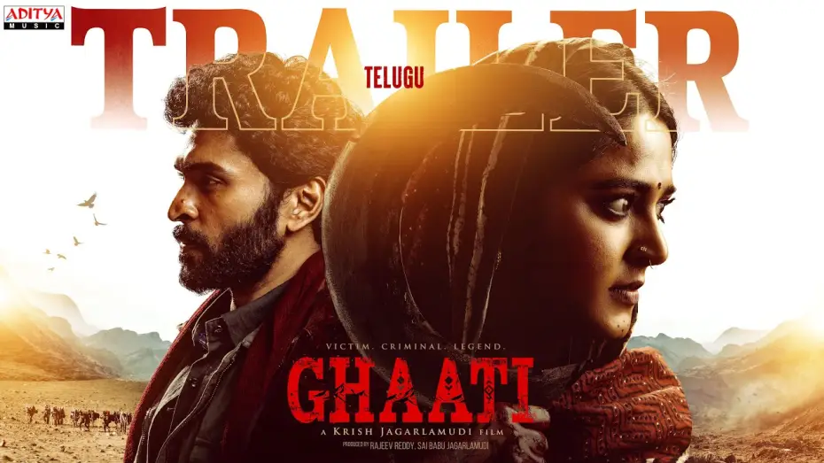 Wideo do filmu ఘాటి — GHAATI Official Trailer (Telugu) | Anushka Shetty | Vikram Prabhu | Krish Jagarlamudi