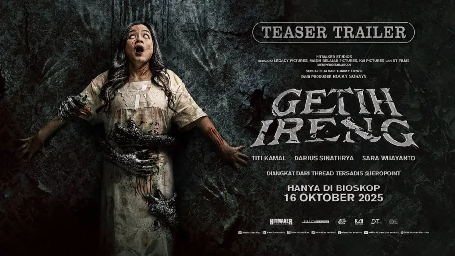 Wideo do filmu Getih Ireng — Getih Ireng Teaser Trailer - Showing in Cinemas October 16, 2025