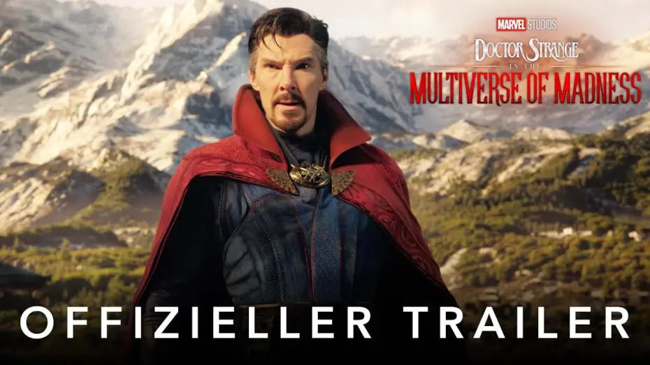 Wideo do filmu Doktor Strange w multiwersum obłędu — Offizieller Trailer