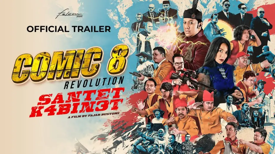 Wideo do filmu Comic 8 Revolution: Santet K4bin3t — COMIC 8 REVOLUTION SANTET K4BIN3T - OFFICIAL TRAILER | DECEMBER 24, 2025 IN CINEMA