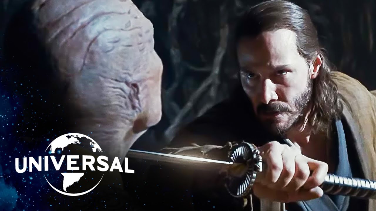 Wideo do filmu 47 roninów — Keanu Reeves Duels the Tengu Master for Mystical Swords