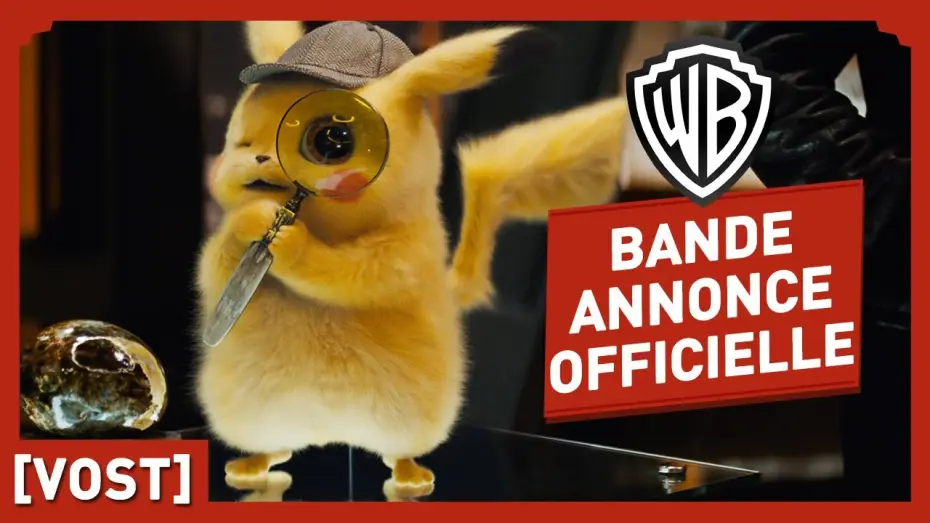 Wideo do filmu Pokémon: Detektyw Pikachu — Détective Pikachu - Bande Annonce 2 VOST
