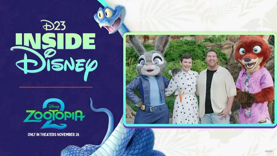 Wideo do filmu Zwierzogród 2 — D23 Inside Disney - Zootopia 2