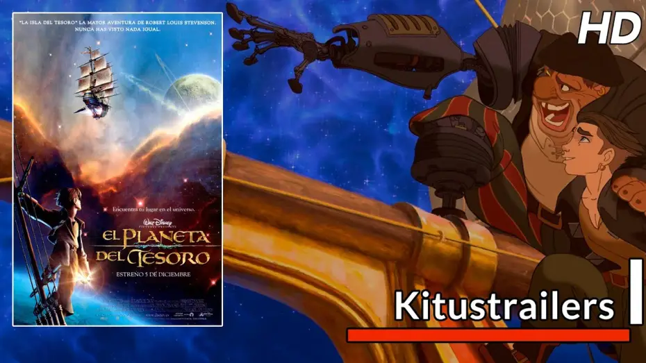 Wideo do filmu Planeta skarbów — Kitustrailers: EL PLANETA DEL TESORO (Trailer en español)
