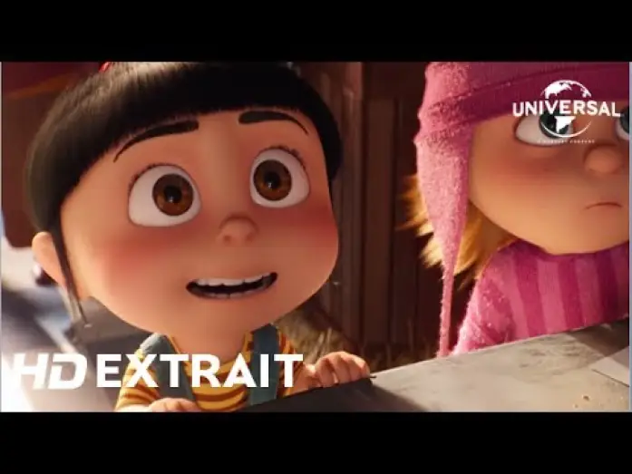 Wideo do filmu Gru, Dru i Minionki — MOI MOCHE ET MÉCHANT 3 / Extrait "Agnes découvre une corne de licorne" VF [Au cinéma le 5 juillet]