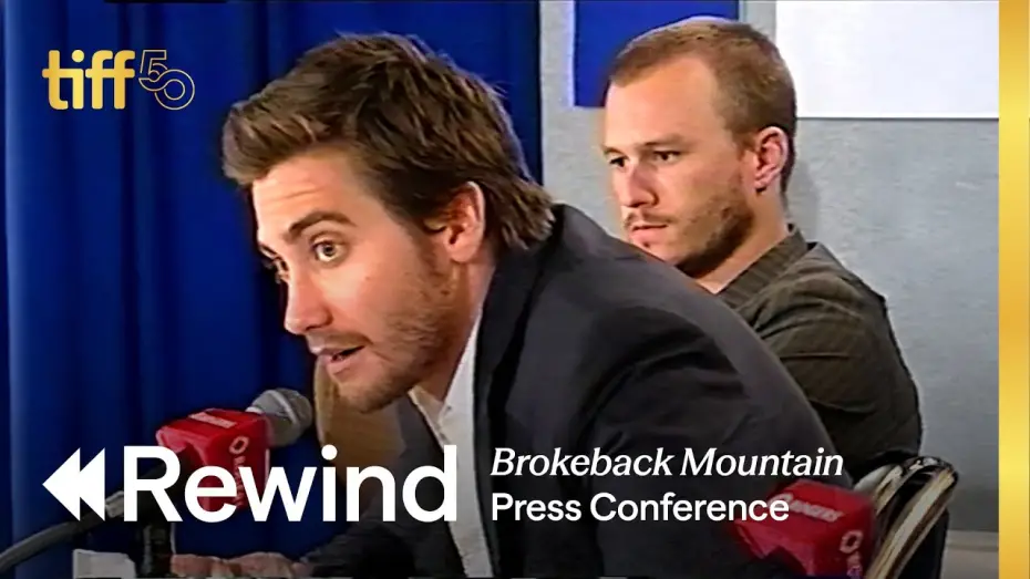 Wideo do filmu Tajemnica Brokeback Mountain — Press Conference (2005) | TIFF REWIND