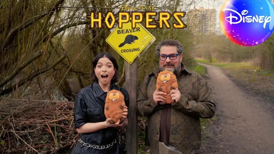 Wideo do filmu Hopnięci — The Hoppers cast name a real London beaver!