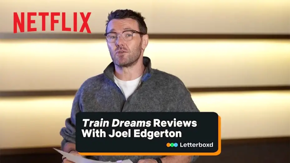 Wideo do filmu Sny o pociągach — Joel Edgerton Reads Letterboxd Reviews