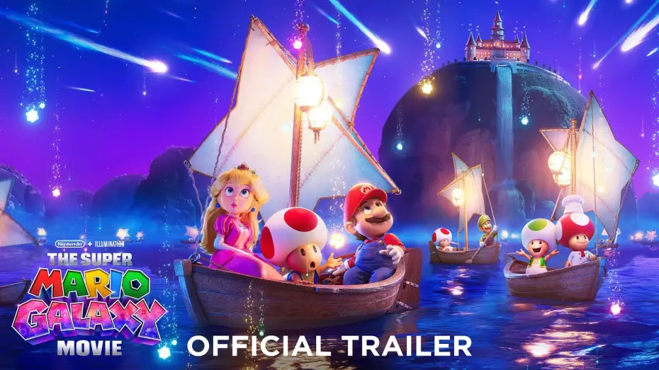 Wideo do filmu Super Mario  Galaxy. Film — Official Trailer