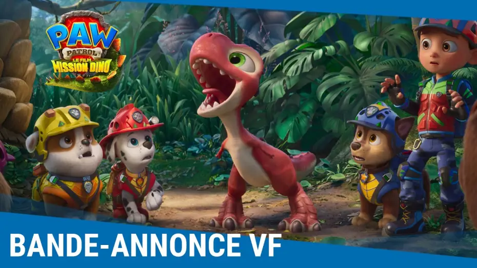 Wideo do filmu Psi Patrol i Dinozaury — La Pat’ Patrouille – Le film : Mission Dino - Bande-annonce VF [Au cinéma le 5 août]