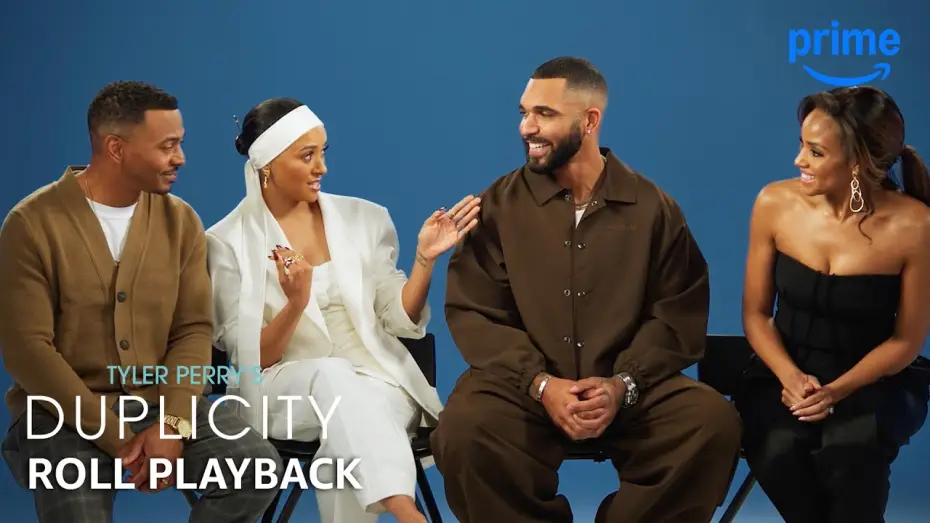 Wideo do filmu Tyler Perry: Obłuda — The Cast Reacts to Scenes From Tyler Perry's Duplicity - Roll Playback