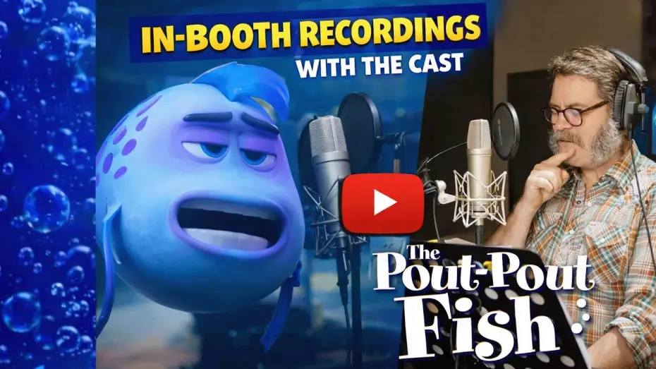 Wideo do filmu Pan Ryba — Voice Acting & Animation