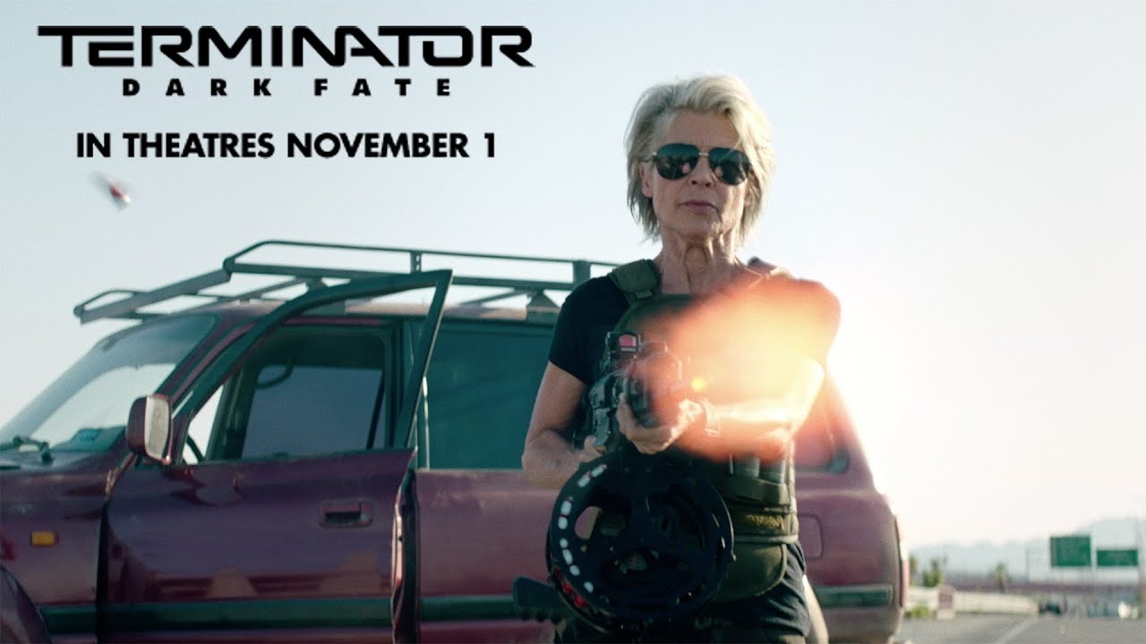 Wideo do filmu Terminator: Mroczne przeznaczenie — Sarah’s Entrance
