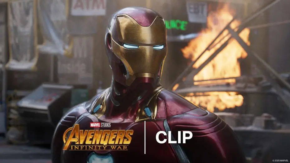 Wideo do filmu Avengers: Wojna bez granic — Iron Man Nanotechnology Suit Up - Official Clip