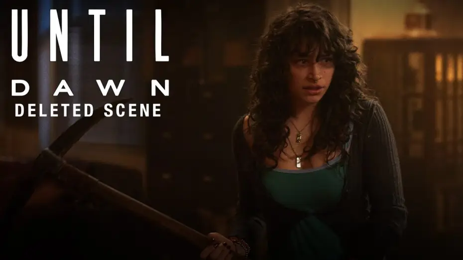 Wideo do filmu Until Dawn — An Unexpected Visitor Turns Into a Werewolf (Deleted Scene)