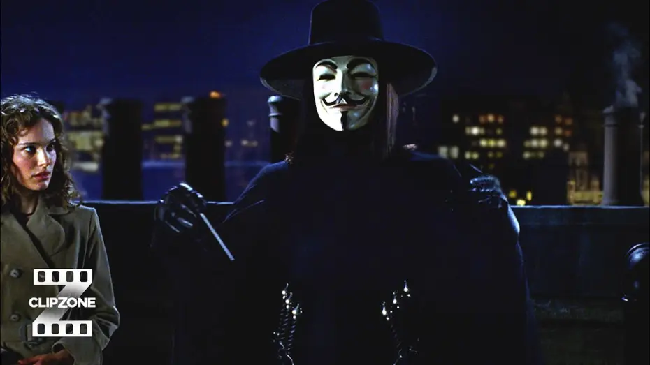 Wideo do filmu V jak vendetta — V Rescues Evey
