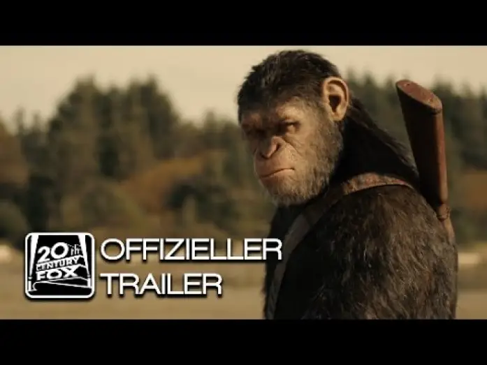 Wideo do filmu Wojna o Planetę Małp — Planet der Affen: Survival | Trailer 1 | German Deutsch HD (2017)