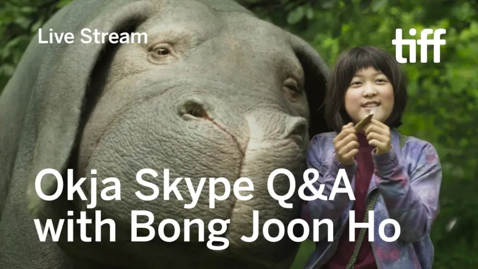 Wideo do filmu Okja — OKJA Skype Q&A with Director Bong Joon Ho Live from Seoul