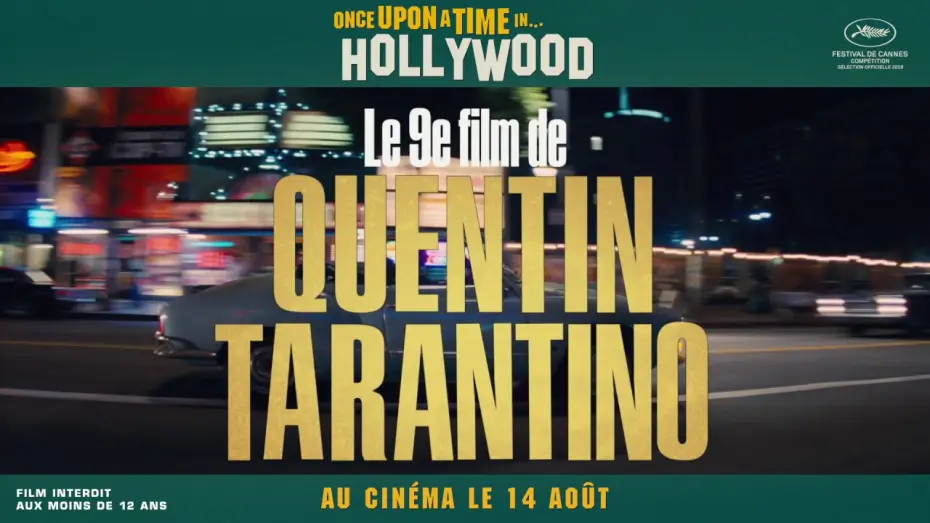 Wideo do filmu Pewnego razu… w Hollywood — TV Spot : « People » VF