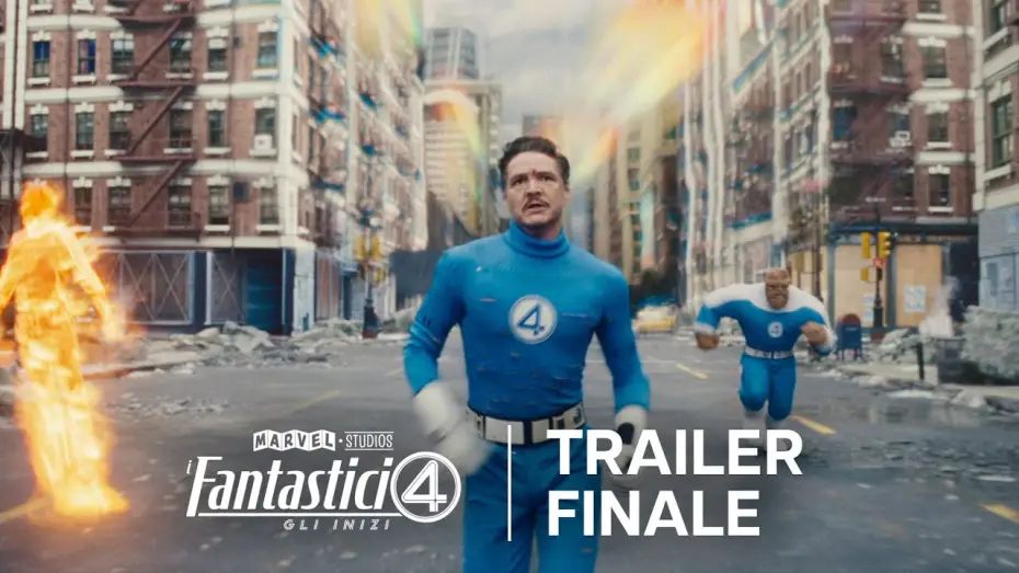 Wideo do filmu Fantastyczna 4. Pierwsze kroki — I Fantastici Quattro: Gli Inizi | Trailer Finale | Dal 23 Luglio al Cinema