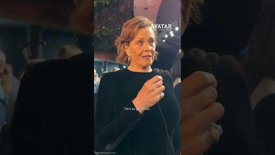 Wideo do filmu Avatar: Ogień i popiół — "What's it like working with James Cameron?"